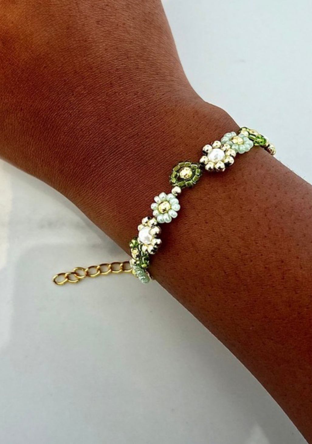 ARTICHOKE FLOWER BRACELET