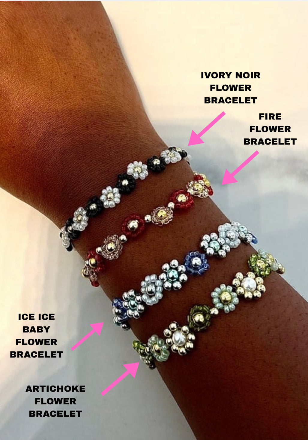 ARTICHOKE FLOWER BRACELET